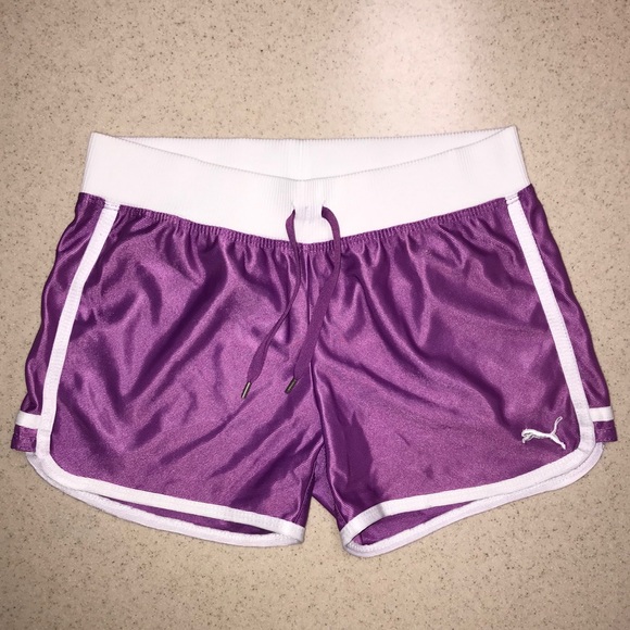 Puma Other - 🌴3/$20 Girls Puma Shorts Purple 10/12 Large